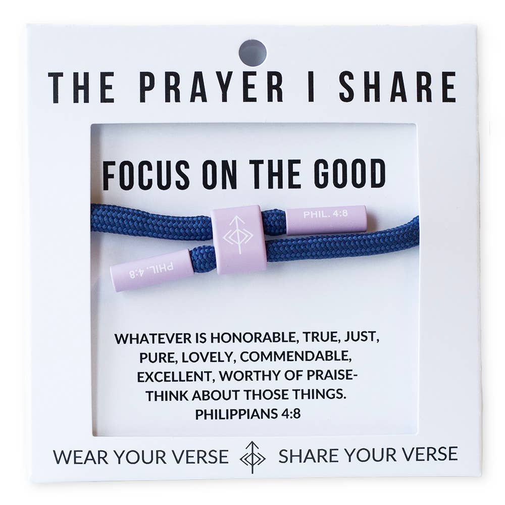 Focus On The Good Cord Bracelet | Christian Athletes