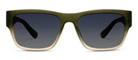 Hank Sun- Green/Tan Reading Sunglasses