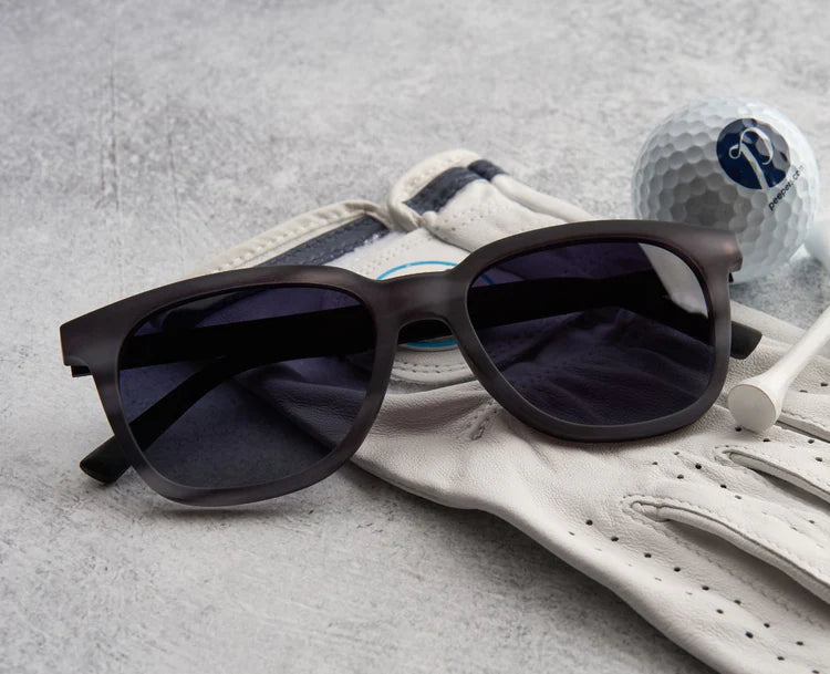 On Par Reading Sunglasses- Charcoal Horn