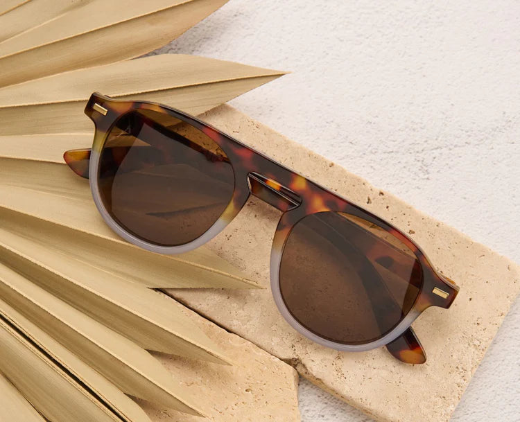Neptune Reading Sunglasses- Tortoise/Cloud