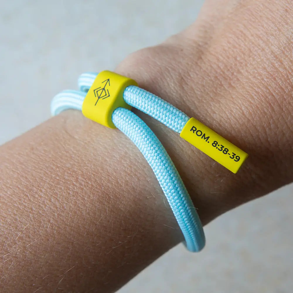 Can't Be Broken Christian Cord Bracelet