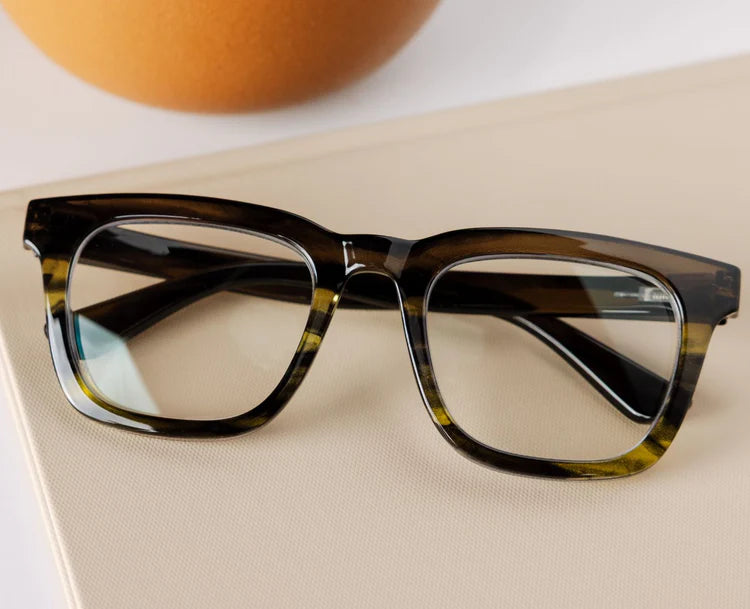 Cavern- Green Ombre Horn