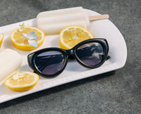 Sunday Scaries Polarized Sunglasses- Black