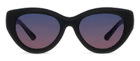 Sunday Scaries Polarized Sunglasses- Black