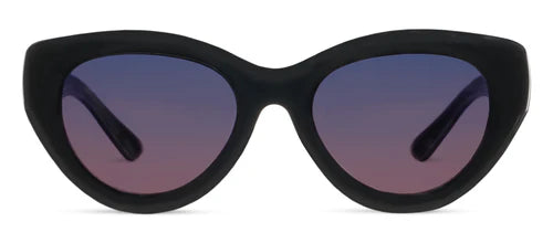 Sunday Scaries Polarized Sunglasses- Black