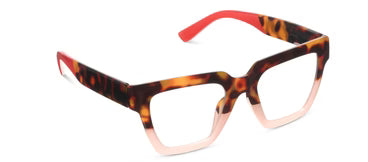 Take a Bow Reading Glasses- Tortoise/Blush