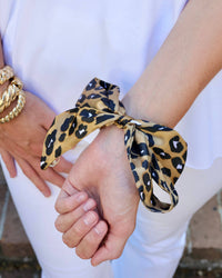 Sedgefield Scarf Bracelet-Leopard