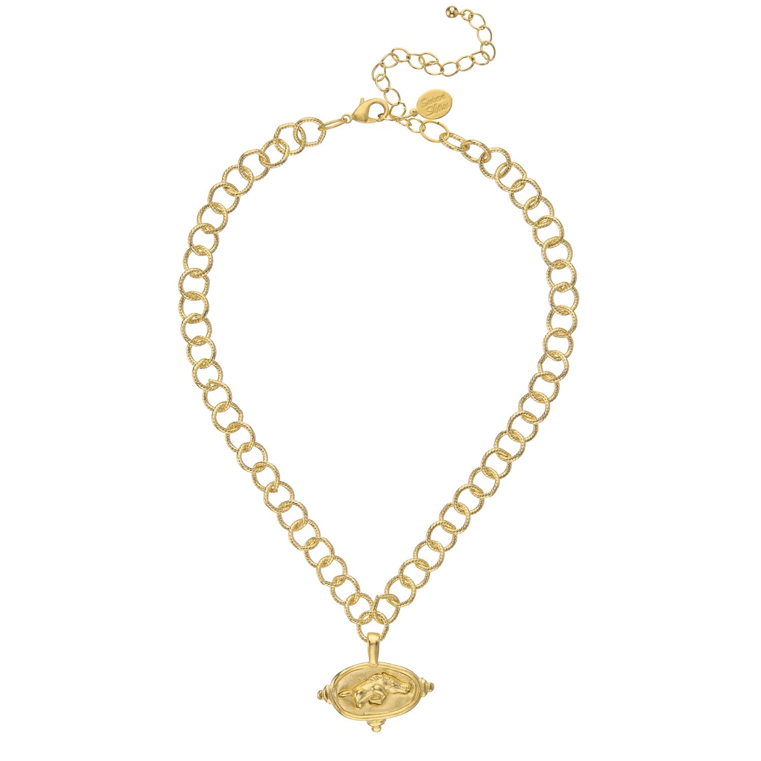 Wild Boar Intaglio Necklace