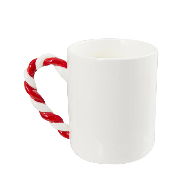 Candy Cane Mug with Gift Box