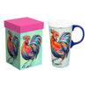 Ceramic Perfect Travel Cup- Rooster