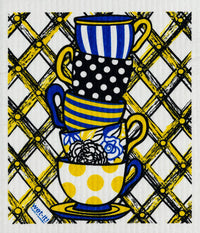 Teacups Swedish Cloth