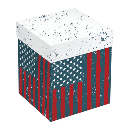 American Flag Ceramic Cozy Cup, 15oz, Gift Box