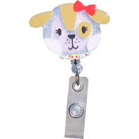 Glitterific Badge Reel Clips