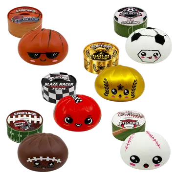 Fun Doh Sports Dumpling Squishy Fidget Toy