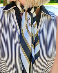 Prince Horse Bit Scarf Cream