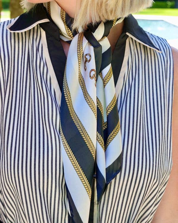 Prince Horse Bit Scarf Cream