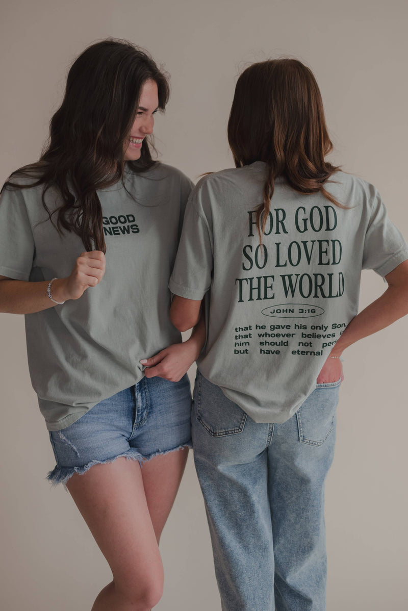 Good News Tee - Bay | Women's Christian Tee