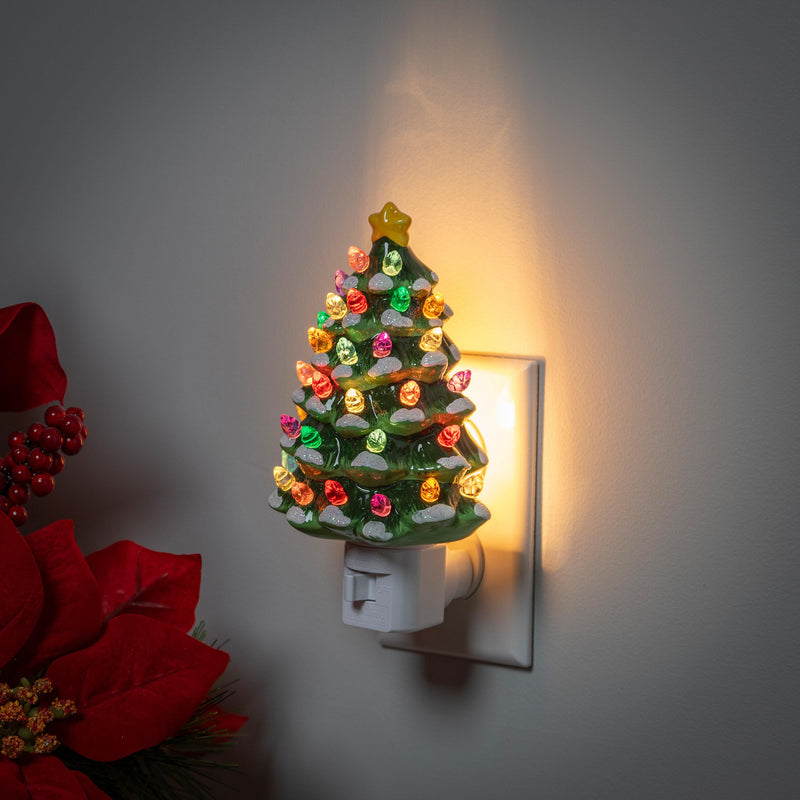 Ceramic Christmas Tree Nightlight