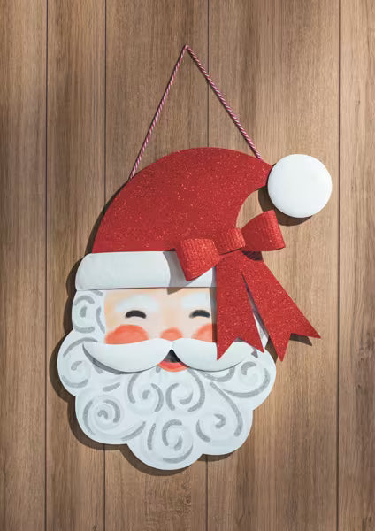 Santa Bow Door Hanger