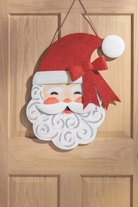 Santa Bow Door Hanger