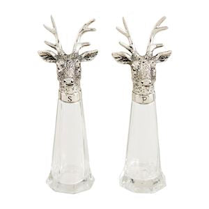 Metal Deer Salt and Pepper Shaker