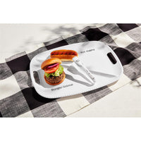 Melamine Burger Dog Platter