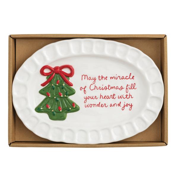 Xmas Sentiment Plate