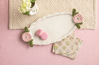 Floral Handle Hostess Set