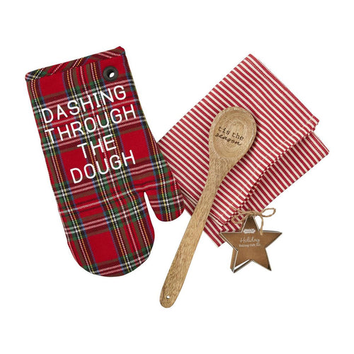 Holiday Oven Mitt Gift Set