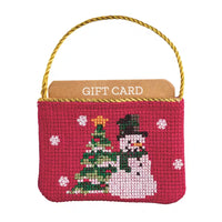 Needlepoint Gift Card Pouch