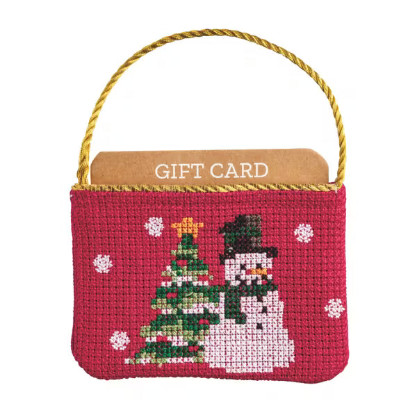 Needlepoint Gift Card Pouch