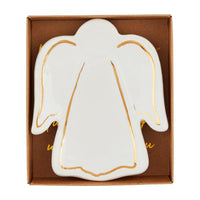 Long Outline Wing Angel Tidbit Dish