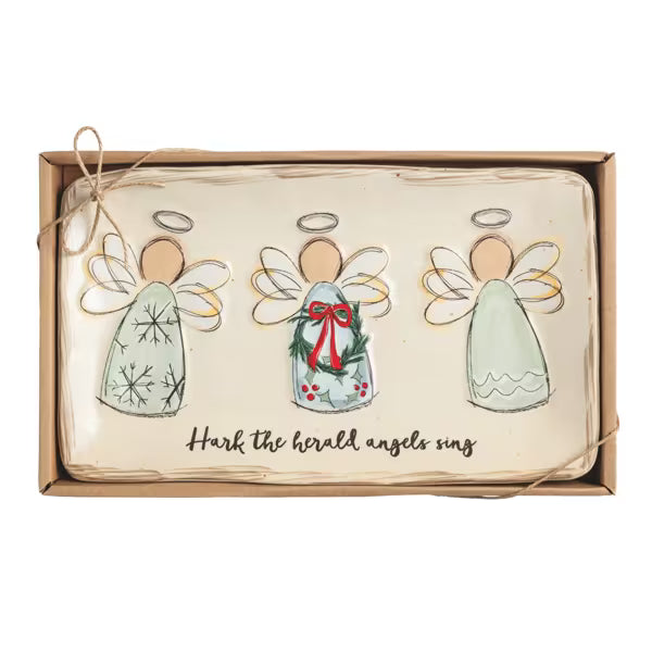 Angels Sentiment Plate
