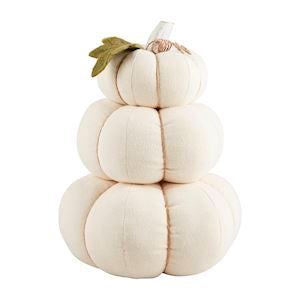 Cream Stacked Pumpkin