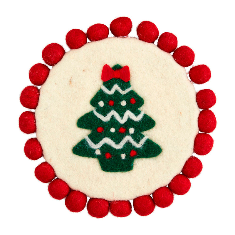 Tree Pom Trivet