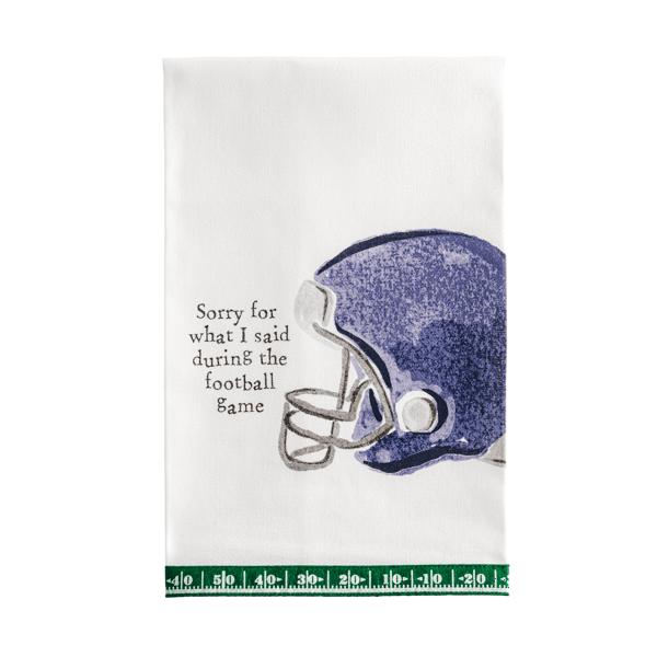 Sorry for What I Said During the Football Game Tailgate Towel
