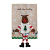 Reindeer Dangle Leg Towel