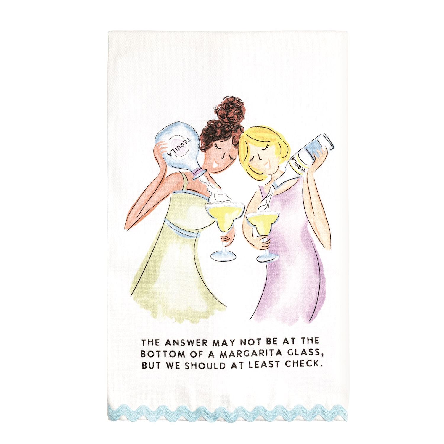 The Answer Girlfriends Towel