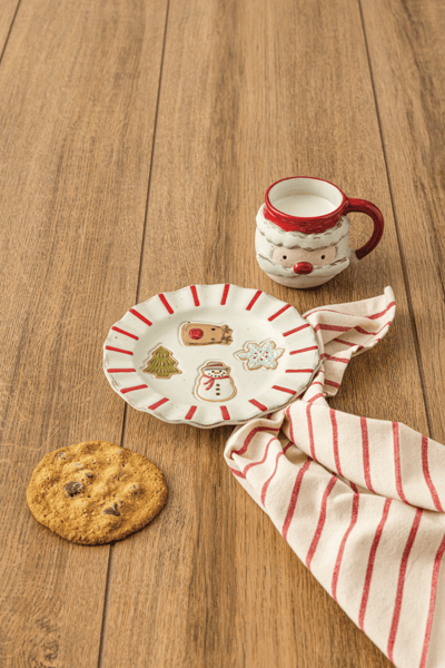 Milk And Cookies For Santa Set