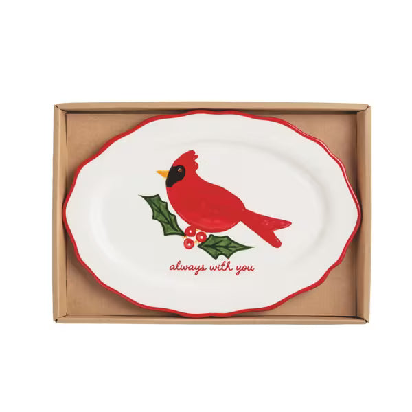 Cardinal Sentiment Plate