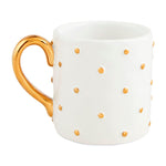 Gold Bead Mugs