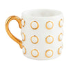 Gold Bead Mugs