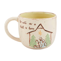 Handpainted Stoneware Mugs