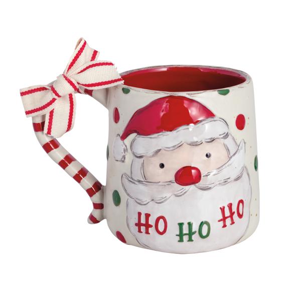 Christmas Bow Mugs