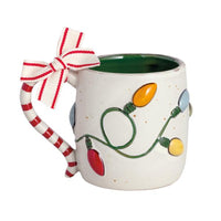 Christmas Bow Mugs