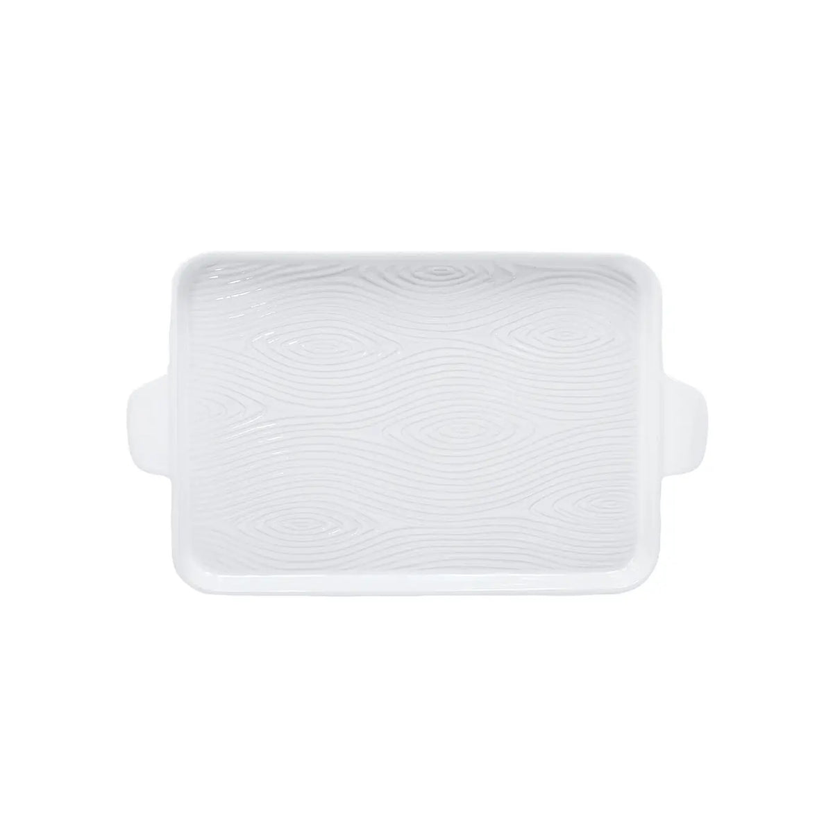 Stoneware Platter-Woodland White