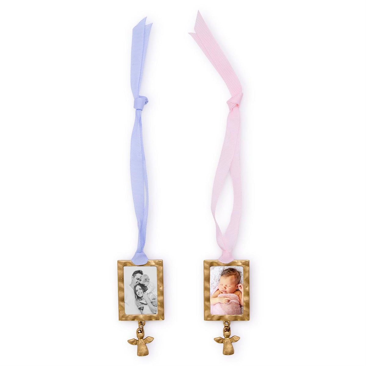 Thank Heaven Keepsake Ornament Photo Frame with Angel Charm