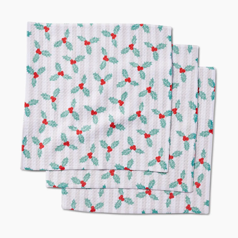 Geometry Kitchen Dishcloth- Holiday Collection