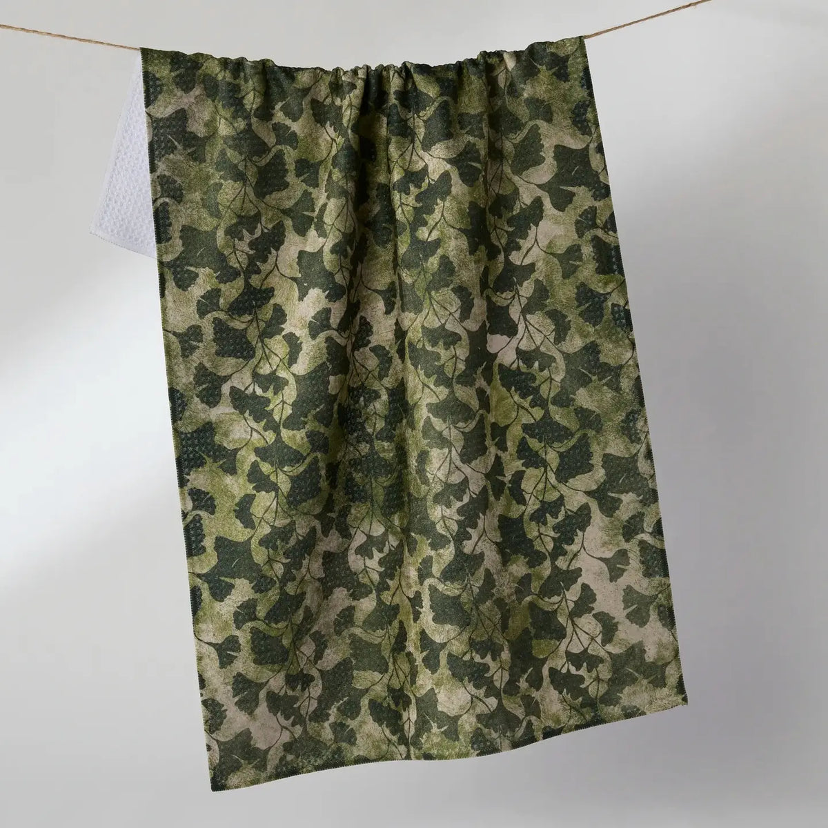 Geometry Tea Towel - Shadow Grove