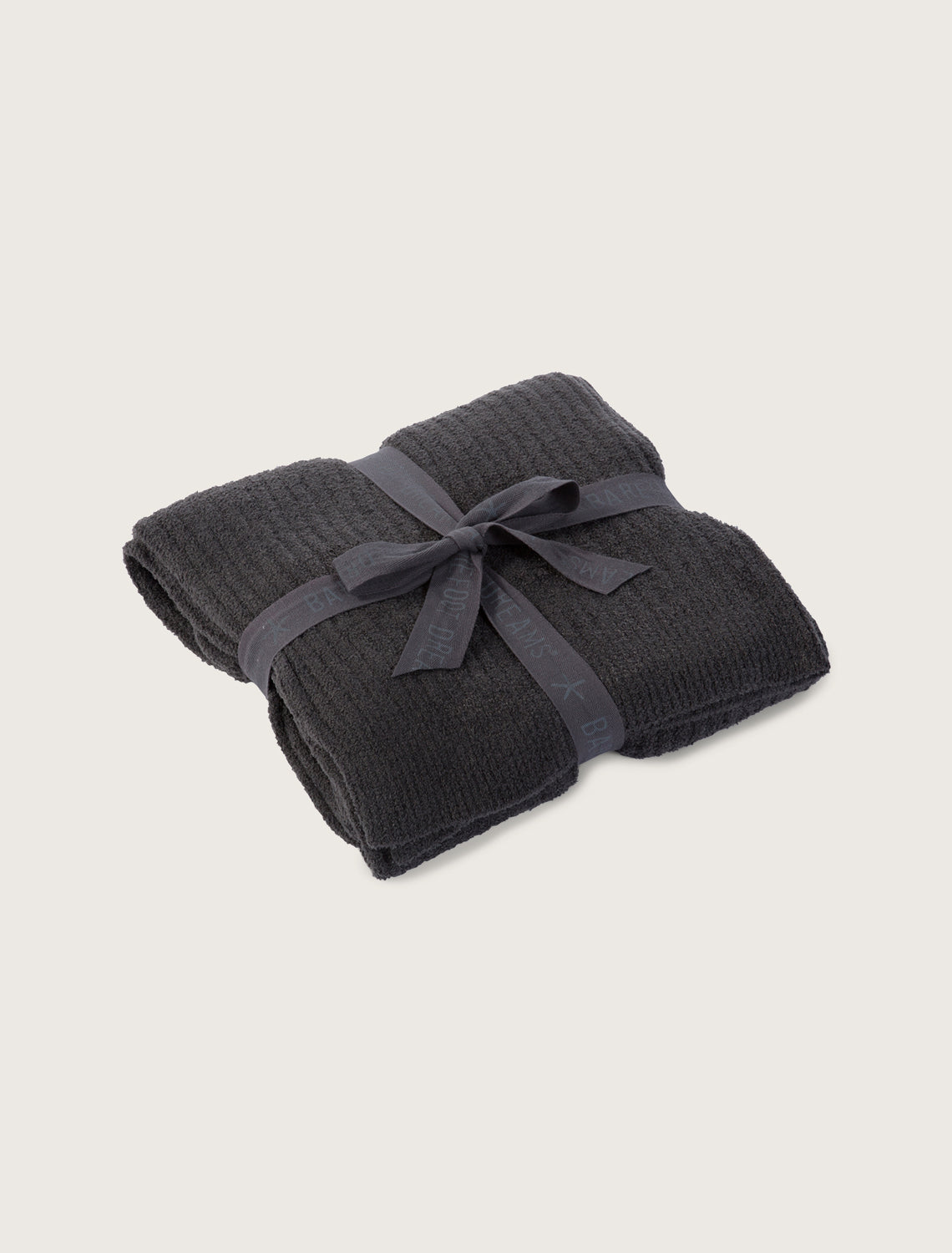 Cozy Chic Ribbed Throw-Chestnut - Carbon